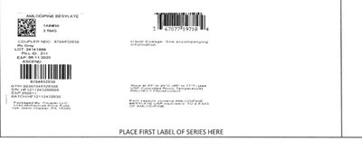 Label (Amlodipine 2.5mg)